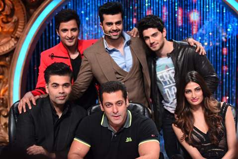 Hero Team for Promotions of Hero on Jhalak Dikhla Jaa 8