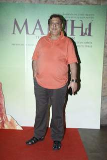 David Dhawan at Screening of Manjhi - The Mountain Man