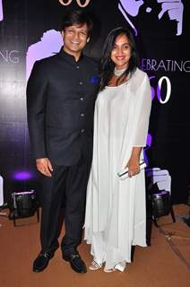 Vivek Oberoi With His Wife at Chiranjeevi's 60th Birthday Celebrations