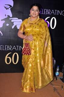 Khushboo at Chiranjeevi's 60th Birthday Celebrations