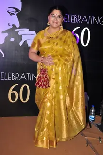 Khushboo at Chiranjeevi's 60th Birthday Celebrations