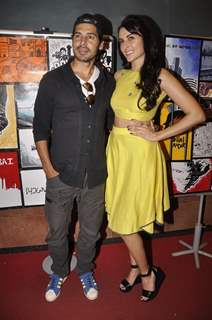 Dino Morea and Mandana at Event at KC College