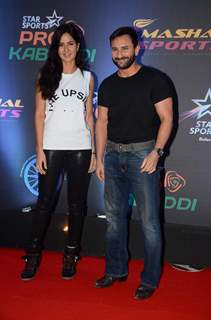 Saif Ali Khan and Katrina Kaif Attends Pro Kabaddi Finale