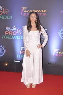 Alia Bhatt at Pro Kabaddi Finale