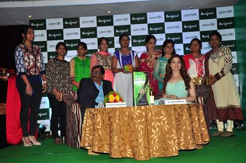 Tamannaah Bhatia at Launch of  Banjara's Samvridhi Hair Oil