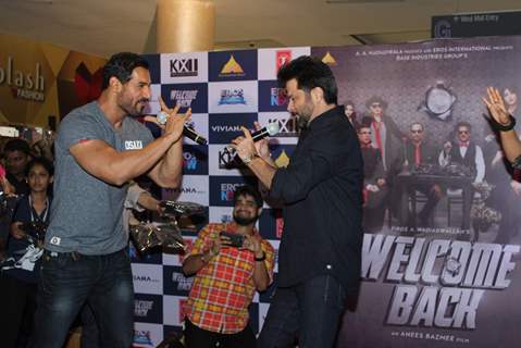 John and Anil Dances During the Promotions of Welcome Back