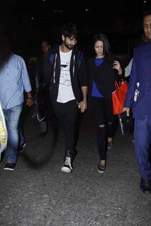 Shahid - Mira Returns From Their Honeymoon