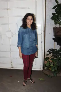 Mukta Barve at Screening of Marathi Movie 'Highway'