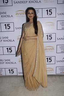 Sonali Bendre at Lakme Fashion Week