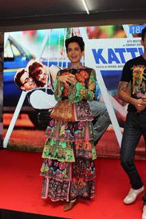 Kangana Ranaut for Promotions of Katti Batti at MMK College