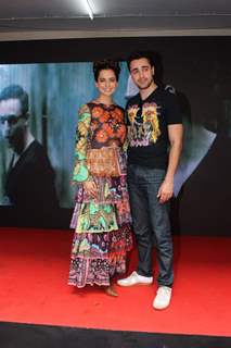 Imran Khan and Kangana Ranaut for Promotions of Katti Batti at MMK College