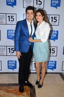 Dabboo Ratnani With His Wife at Lakme Fashion Week