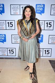 Ritu Kumar at Lakme Fashion Week