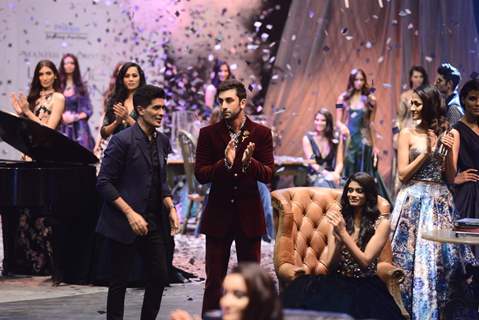 Ranbir Kapoor Walks for Manish Malhotra at Lakme Fashion Week