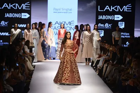 Nimrat Kaur at Lakme Fashion Week