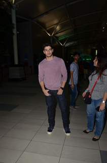 Sooraj Pancholi Snapped at Airport