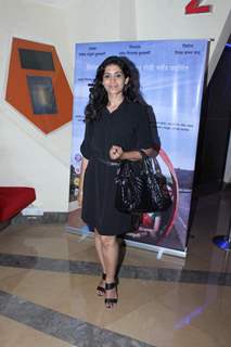 Sonali Kulkarni at Premiere of Marathi Movie 'Highway'