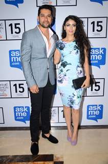 Aftab Shivdasani and Nin Dusanj at Lakme Fashion Week