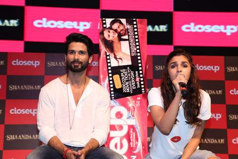 Alia Bhatt interacts with the audience at Close Up First Move Party