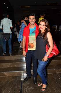 Deepshikha Nagpal and Kaishav Arora were at Special Screening of Kaun Kitney Paani Mein