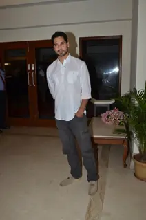 Dino Morea poses for the media at Suresh Wadkar's Birthday Bash