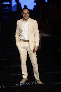 Rahul Bose walks the ramp at Lakme Fashion Week Day 4