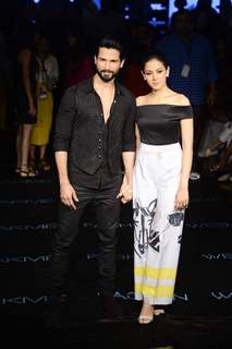 Shahid Kapoor and Mira Rajput at Lakme Fashion Week Day 4