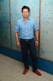 Swapnil Joshi for Song Recording of Marathi Movie 'Tu Hi Re'