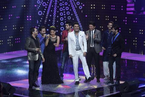 Kapil Sharma and Judges of The Voice : India at Grand Finale