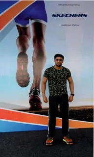 Sangram Singh at Mirchi Monsoon Half Marathon