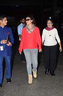 Kajol Snapped at Airport