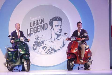 Alessandro Del Piero at Vespa Press Meet