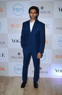 Kartik Tiwari at Fashion's Night Out by Vogue India