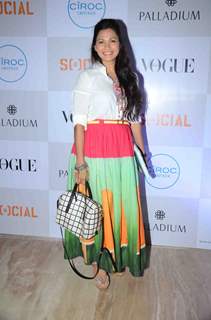 Maria Goretti at Fashion's Night Out by Vogue India