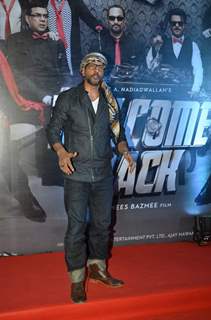 Javed Jaffery at Premiere of Welcome Back