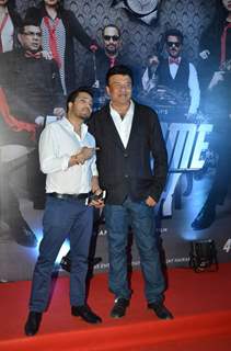 Mika Singh and Anu Malik at Premiere of Welcome Back