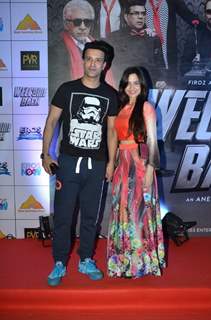 Aamir Ali and Sanjeeda Shaikh at Premiere of Welcome Back