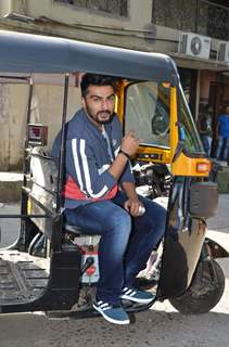 Arjun Kapoor Shoots for Flying Machine