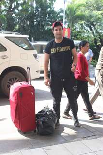 Varun Sharma Snapped at Airport