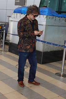 Rohit Bal Snapped at Airport