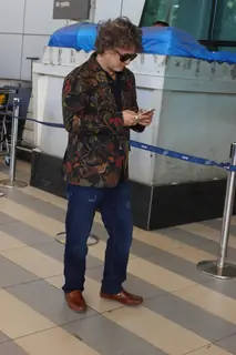 Rohit Bal Snapped at Airport