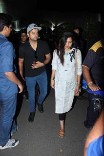 Suresh Raina Snapped at Airport