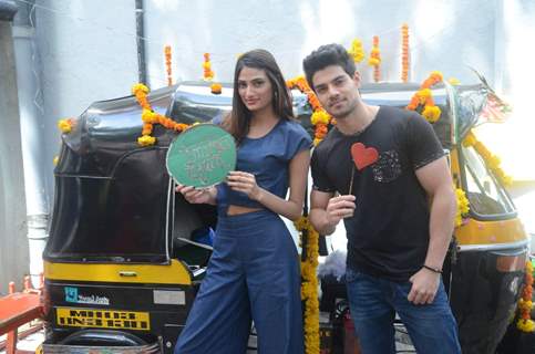 Athiya Shetty and Sooraj Pancholi for Promotions of Hero at Sophia College