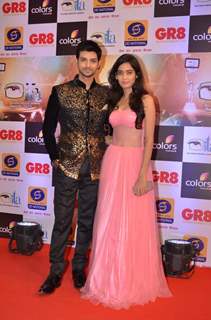 Shakti Arora and Neha Saxena at GR8 ITA Awards