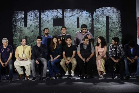 Cast and Crew of Hero at Music Launch