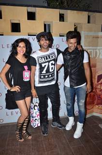 Teejay Sidhu, Karanvir Bohra and Ravi Dubey at Sargun Mehta's Birthday Bash