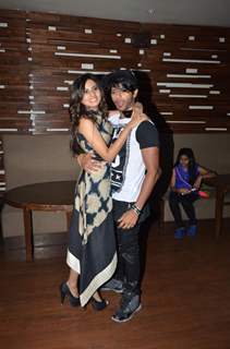 Karanvir Bohra and Sargun Mehta Pose Together at Birthday Bash