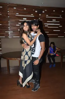 Karanvir Bohra and Sargun Mehta Pose Together at Birthday Bash