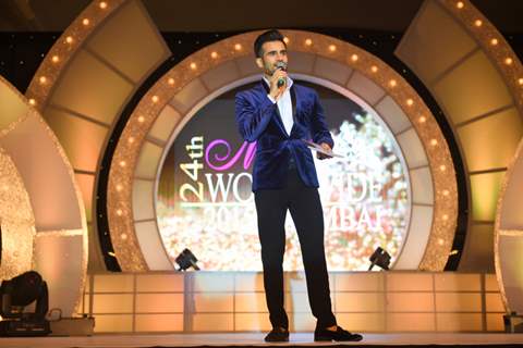 Karan Tacker at Finale of 24th Miss India Worldwide 2015