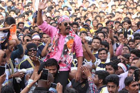 Upendra Limaye at Pratap Sarnaik's 'Sanskriti Dahikala Utsav'